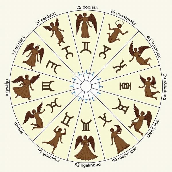 Astrologische Zuordnung von Schutzengeln