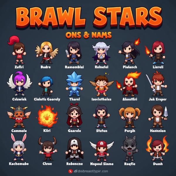 Brawler-Spezifische Namen für Brawl Stars