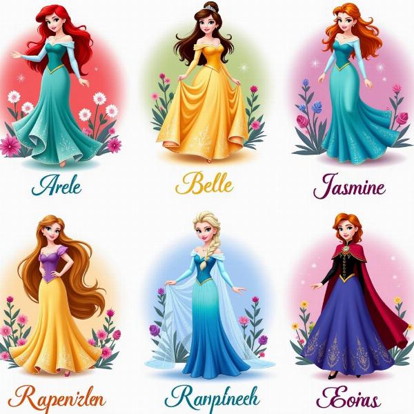 Disney Prinzessinnen Namen Inspiration