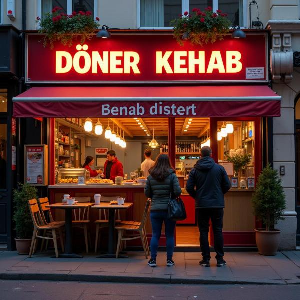 Tên gọi hài hước dành cho quán Döner