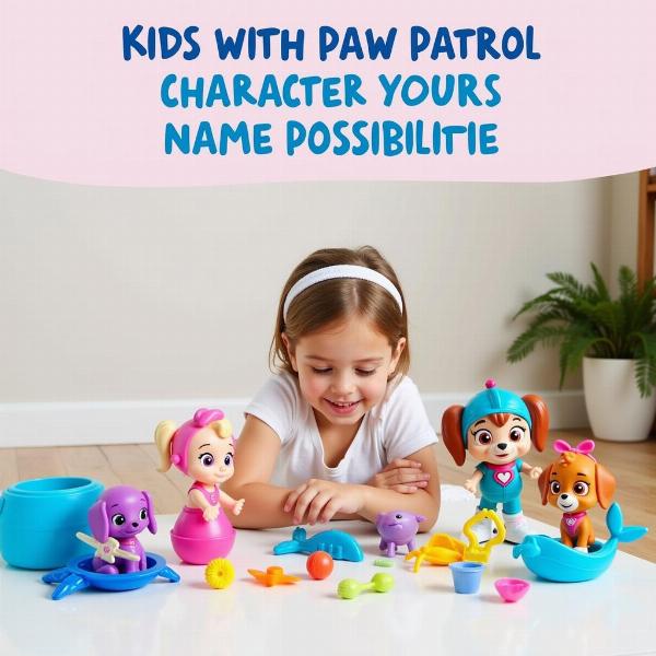 Einzigartige Paw Patrol Meerjungfrau Namen