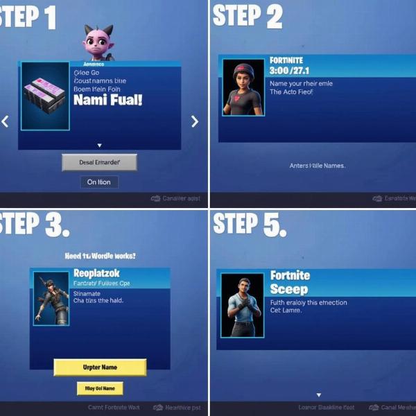 Chèn ký tự đặc biệt vào Fortnite