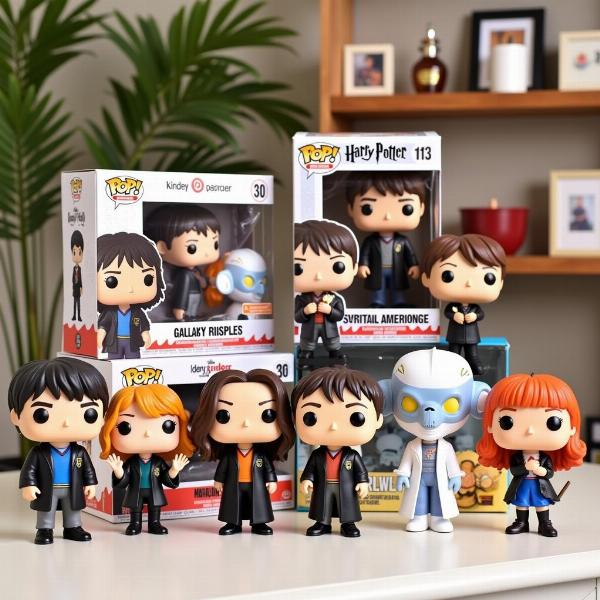 Funko Pop Harry Potter und Kinder Joy Figuren als Namensinspiration