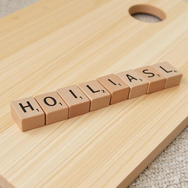 Holzspielzeug mit Namen personalisiert