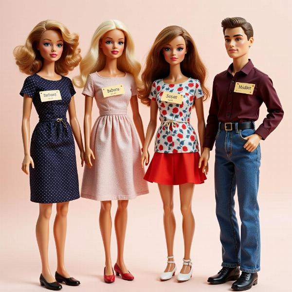 Klassische Barbie Namen