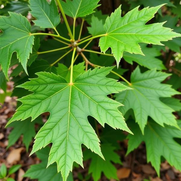 Spitzahorn (Acer platanoides) - Die Bedeutung des Namens