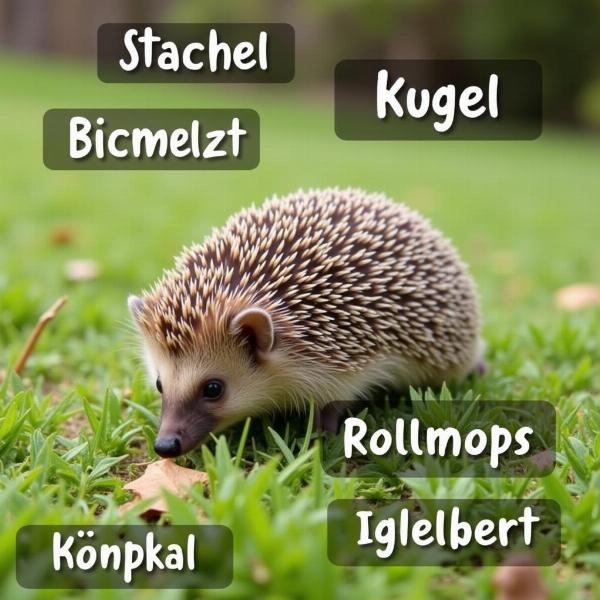 Lustige Igel Namen