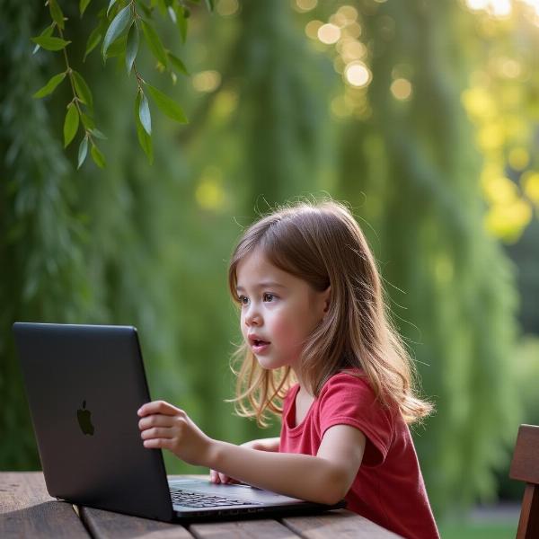 Mädchen mit Namen Willow in der digitalen Welt