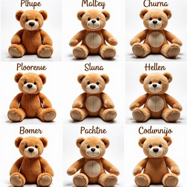 Teddybär mit Namen: Ein persönliches Geschenk voller Herzlichkeit