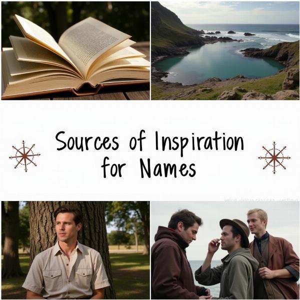 Inspiration für Namen finden - Natur, Bücher, Filme