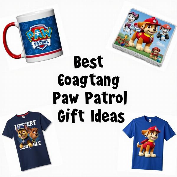 Personalisierte Paw Patrol Geschenke mit Namen