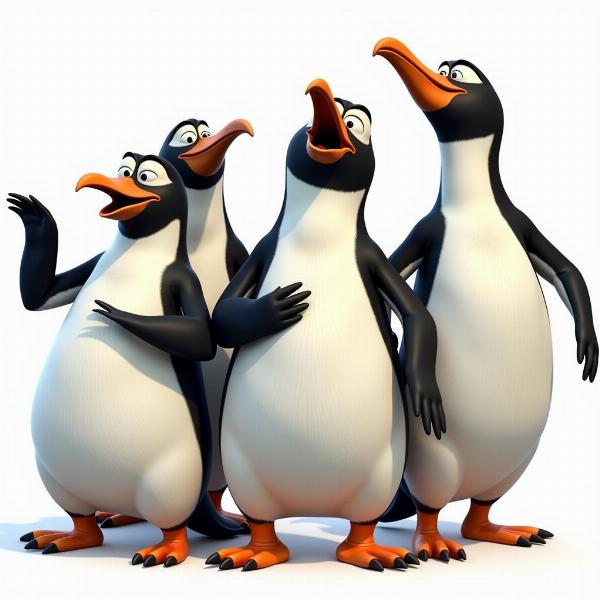 Pinguin Namen aus Film und Fernsehen