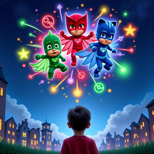 PJ Masks Fantasie Namen