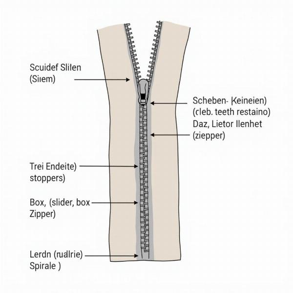 Reißverschluss Teile Namen: Ein umfassender Guide