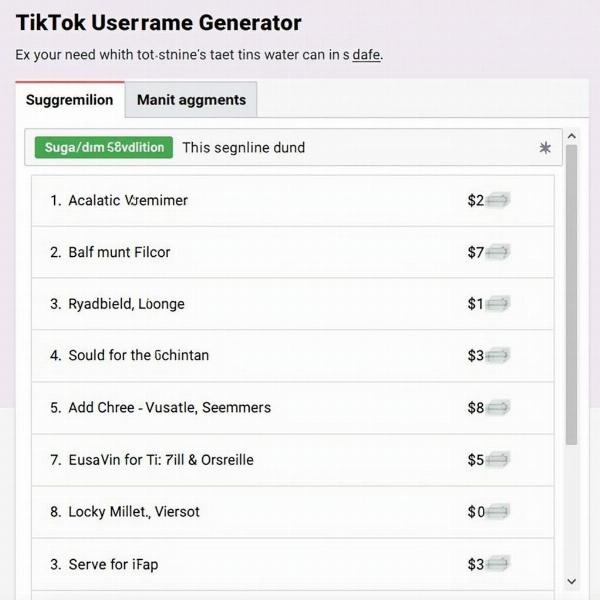 TikTok Namen Generator verwenden