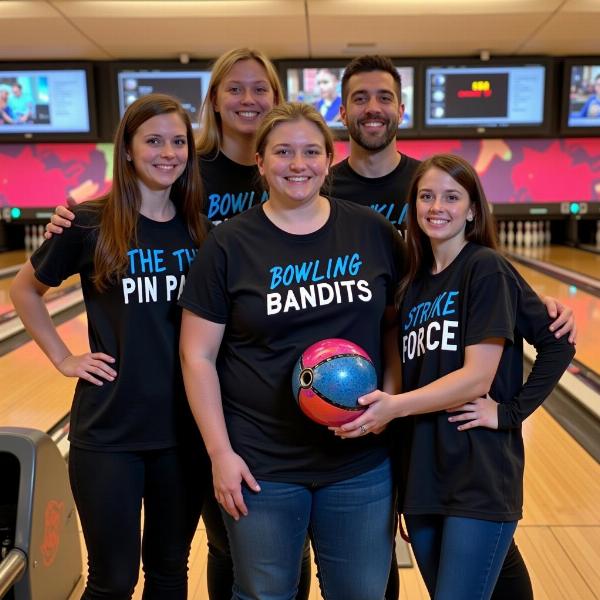 Witzige Bowling Namen für Teams