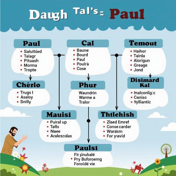 Varianten des Namens Paul