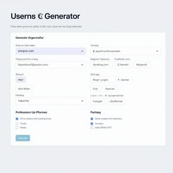 Online Benutzernamen Generator