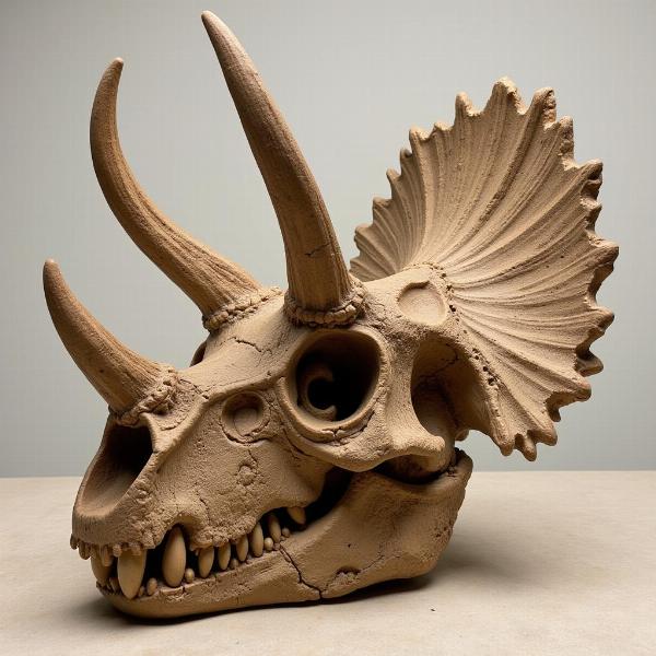 Triceratops Fossil - Einblicke in die Vergangenheit