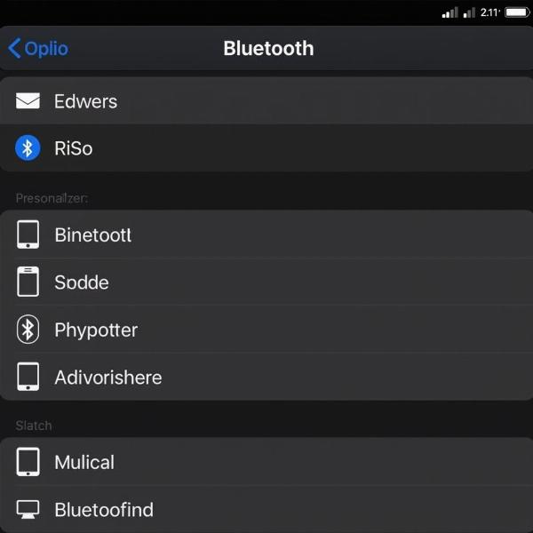 iPhone-Name in Bluetooth-Verbindungen