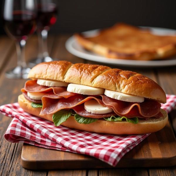 Klassische und elegante italienische Sandwich Namen