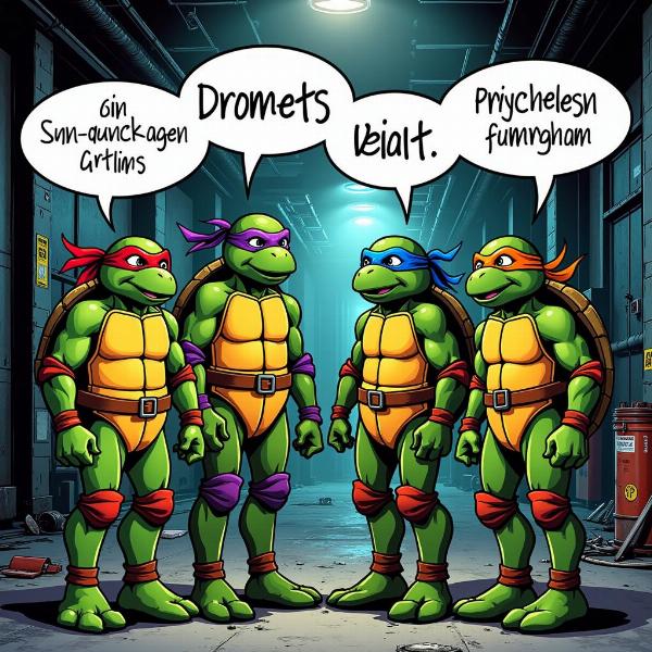 Ideen für Mutant Ninja Turtles Namen