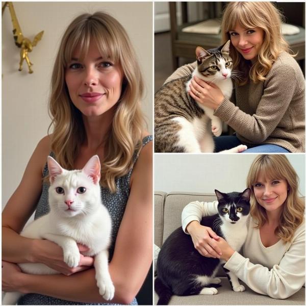 Taylor Swift und ihre Katzen