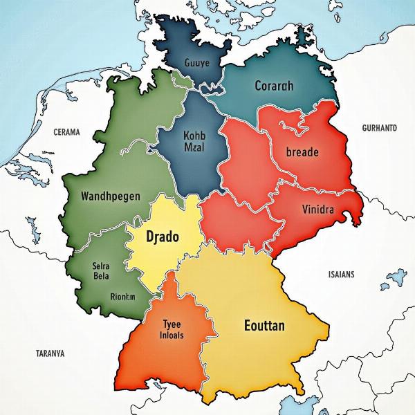 Verschiedene Namen für Knecht Ruprecht in den Regionen Deutschlands